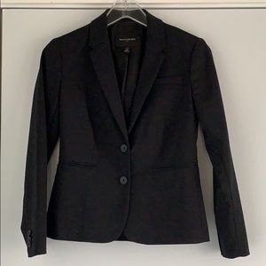 Black blazer Banana Republic petite
